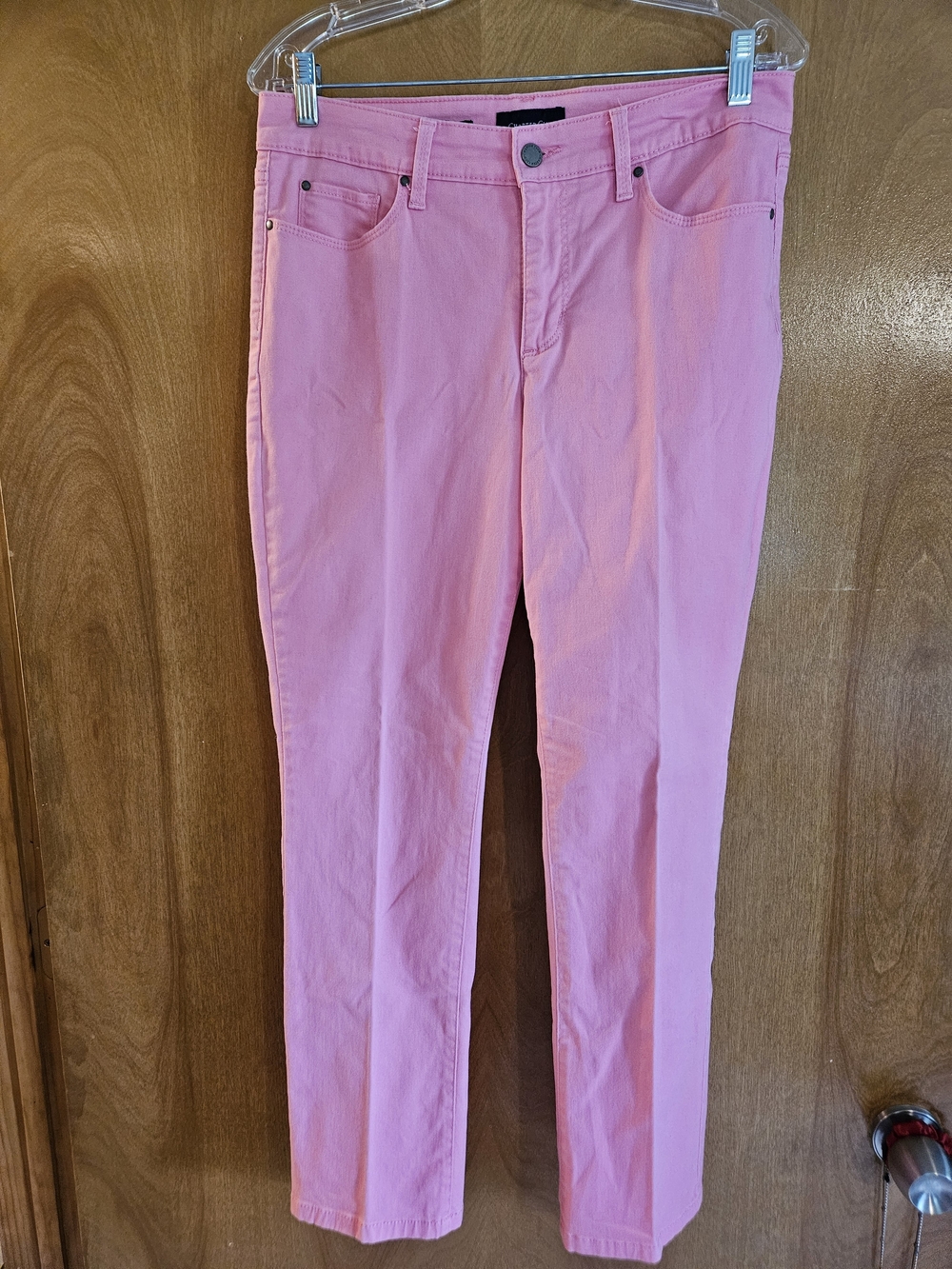 Charter Club Bubblegum Pink Straight-Leg Jeans